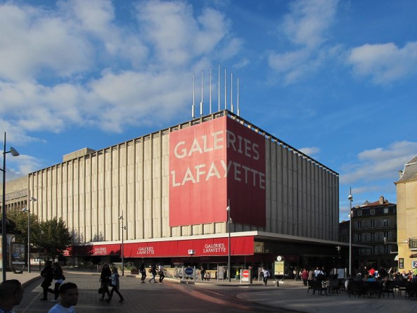 Galeries Lafayette Metz, Manuelle Gautrand Architecture, Umbau, alteration, Kaufhaus, department store