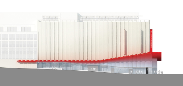 Galeries Lafayette Metz, Manuelle Gautrand Architecture, Umbau, alteration, Kaufhaus, department store