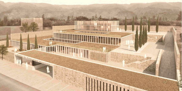 Wettbewerb Deutsche Botschaft Tiflis, Georgien, wulf architekten, competition geman embassy Georgia