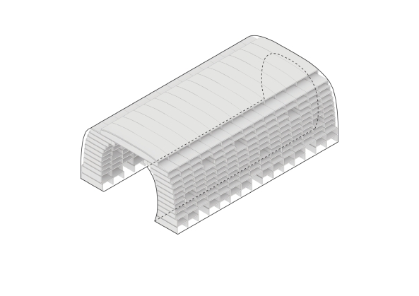 MVRDV; Rotterdam, Markethal, Markhalle Rotterdam, Hybrid, Mega-Markt, Shoppen mit MVRDV, Cornucopia, Horn of Plenty, Fassade, facade, Arno Coenen, Iris Roskam, Pixar Studios,  Erffnung in Rotterdam, Knigin Maxima, Superdutch, Nathalie de Vries, Winy Maas, Jacob van Rijs, Netherlands, construction, mega-project, Rotterdam Markhal opens today: a mix of housing and market, Markthal Rotterdam, J.P van Eesteren, Mobilis, Martens en Van Oord, Laurenskwartier, chinese to dutch, The World of Taste, shops, shopping, einkaufen in Holland, Einkaufen in Rotterdam, City of Rotterdam, Fischmarkt, Gemse, Obst, fresh fruits in rotterdamwww.markthalrotterdam.nl, nl, Baunetz, architecture, Architektur, Baunetz-Meldungen, Highlight in Holland, niederlndische Superlative, Markthalle von MVRDV, Triumphbogen