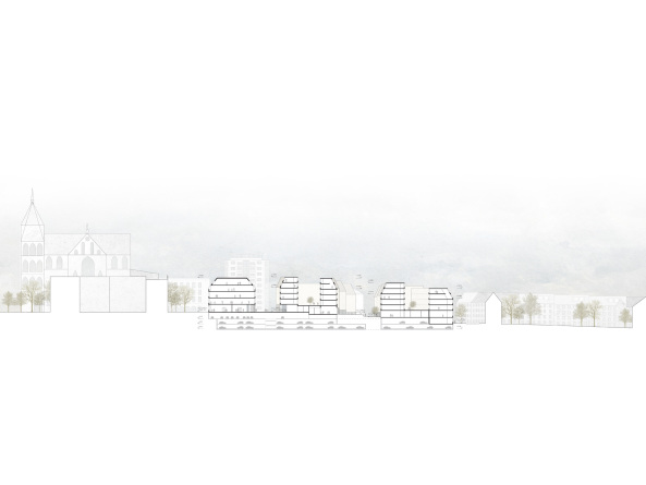 Rostock, st�dtebaulicher Ideenwettbewerb, Neuer Markt Rostock, Quartierentwicklung, SMAQ, DE+ Architekten, H�botter St�rken, Am Vogelsang, Kleine Wasserstra�e,  Verkhehrskonzept, Freifl�chengestaltung, Sanierung, Stadterneuerung, Stadtentwicklung, Wohnungsbau, Quartiersplanung, urban planning, competition, urban regeneration