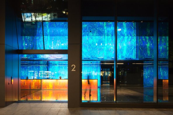 Atelier Jean Nouvel, Sydney, Australien, australia, Hochhaus, Wohnhochhaus, Wohnen, housing, Brutalismus, Jean Nouvel, One Central Park, Pflanzen, Energieeffizienz, Nachhaltigkeit, Solarenergie, ehemaliges Brauereigelnde, vertikales Wohnen, vertical living, brutalism, sustainability, Fassade, tower, green tower, Heliostat, grne Fassade, green facade