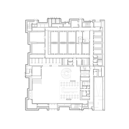 Philharmonie, Stettin, Sczeczin, Barozzi Veiga, philharmony, music theatre, architecture in poland, Architektur in Polen, Simon Menges, Radek Kurzaj, construction site, concert hall, Konzerthaus in Stettin, Lichtbox, Konzertsaal, Philharmonie, Glas, Treppe, Kammermusiksaal, Black Box, zweischalige Glasfassade, Fabrizio Barozzi , Alberto Veiga, PHILHARMONIC HALL, Szcecin, Poland, STUDIO A4, Accoustics, Akustik, Baunetz, uncube, Konzert, Musik, Fassade