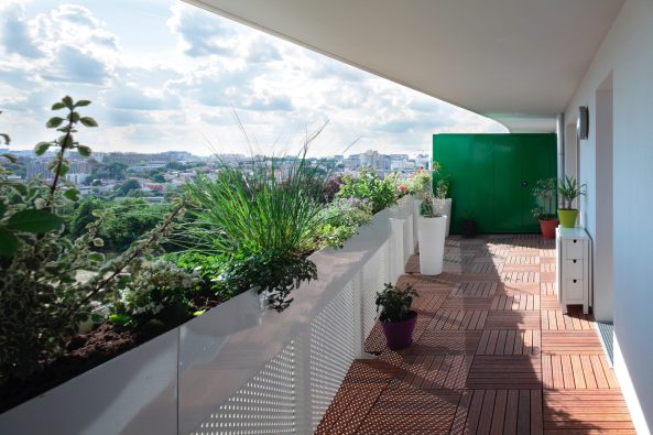 Emmanuel Combarel Dominique Marrec Architectes (ECDM), Arceuil, Paris, Wohnungen, Hochhaus, housing tower, Balkone, balconies, Sinuskurve, alternate sinusoids, BauNetz, uncube