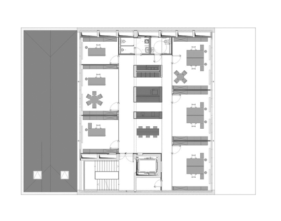 Bechter Zaffignani Architekten, �sterreich, Tirol, Silz, TIWAG, Tiroler Wasserkraft AG, Wettbewerb Neubau KWB, KWB, Beton, Solit�rbau, Turbinenhaus, Energie, Windkraft, metallischer Werkstoff, Erz, Besucherzentrum, Edelstahl, Fundament, Erdbeben, Transparenz, Kraftwerk
