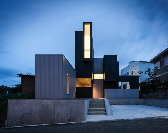 FORM/Kouichi Kimura Architects, Shape house, Shiga, Japan, Beton, concrete, Einfamilienhaus, one family house, BauNetz, uncube