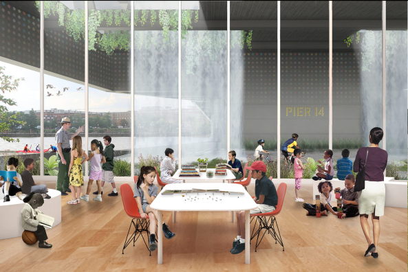 OMA, Brcke, Park, Washington D.C., OLIN, Bridges, Living Bridges, Highline High Line, New York, River, Anacostia, luxigon, scott kratz, mixed-use recreation project, howard university