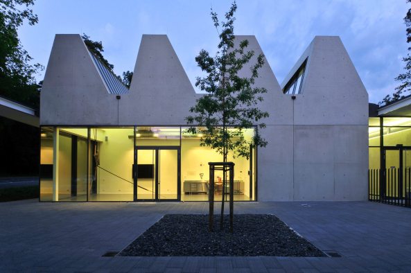 Hascher Jehle Architektur, Sep Ruf, Akademie der Bildenden Knste Nrnberg, Sichtbeton, Glas, concrete, glass, BauNetz, uncube