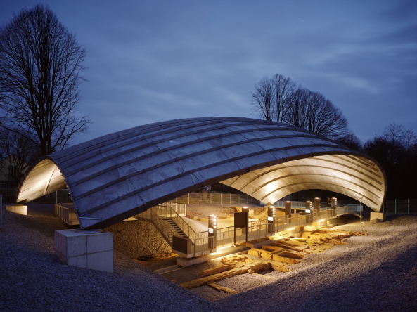 Banz + Riecks Architekten, Ahlbrecht  Scheidt  Kasprusch, Architekten, Auszeichnung Guter Bauten, BDA Rechter Niederrhein, Emscherkunst 2013 Oberhausen, Museum und Schutzdach St. Antony Oberhausen Die Wiege des Ruhrgebiets, award, BauNetz, uncube