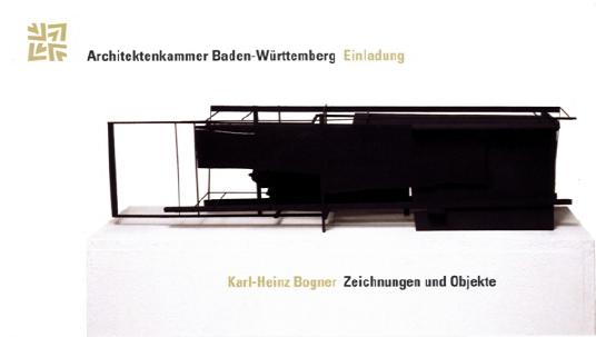 Ausstellung von Karl-Heinz Bogner in Stuttgart