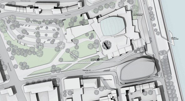 Beethoven Festspielhaus Bonn, Entwrfe ausgewhlt, Chipperfield, Kadawittfeld und Valentiny, Theaterstrae 60, Wettbewerb entschieden, Shortlist, Konzerthaus, Festspielhaus, competition, gmp, Zaha Hadid, Arata Isozaki, Helmut Jahn, Karl-Heinz Schommer, Snhetta, UNStudio, Architektenwettbewerb entschieden, Wettbewerbsergebnisse, Baubeginn,Ludwig van Beethoven, 2020, 2014, 2019, Erffnung, DHl, Deutsche Post, Hermann & Valentiny, BauNetz, Baunetz-Meldungen, Architektur in Bonn, Kanzlerbungalow, Bonner Geschichten, Neues aus Bonn, Baukosten, Baustop, Klaus Kada, Gerhard Wittfeld, Musik, Konzertsaal,  Ouvertre, Rock it Bonn, Roll over Beethoven, new buildings, shoebox, vineyard,Schuppen, Dach, Konstruktion, Rehin, Rheinterrasse, Konzertgraben, Konzert, Oper, Operette, Kultur in Bonn