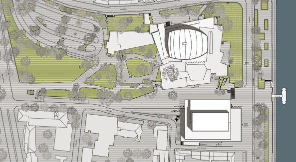 Beethoven Festspielhaus Bonn, Entw�rfe ausgew�hlt, Chipperfield, Kadawittfeld und Valentiny, Theaterstra�e 60, Wettbewerb entschieden, Shortlist, Konzerthaus, Festspielhaus, competition, gmp, Zaha Hadid, Arata Isozaki, Helmut Jahn, Karl-Heinz Schommer, Sn�hetta, UNStudio, Architektenwettbewerb entschieden, Wettbewerbsergebnisse, Baubeginn,Ludwig van Beethoven, 2020, 2014, 2019, Er�ffnung, DHl, Deutsche Post, Hermann & Valentiny, BauNetz, Baunetz-Meldungen, Architektur in Bonn, Kanzlerbungalow, Bonner Geschichten, Neues aus Bonn, Baukosten, Baustop, Klaus Kada, Gerhard Wittfeld, Musik, Konzertsaal,  Ouvert�re, Rock it Bonn, Roll over Beethoven, new buildings, shoebox, vineyard,Schuppen, Dach, Konstruktion, Rehin, Rheinterrasse, Konzertgraben, Konzert, Oper, Operette, Kultur in Bonn
