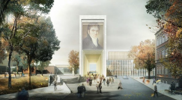 Beethoven Festspielhaus Bonn, Entw�rfe ausgew�hlt, Chipperfield, Kadawittfeld und Valentiny, Theaterstra�e 60, Wettbewerb entschieden, Shortlist, Konzerthaus, Festspielhaus, competition, gmp, Zaha Hadid, Arata Isozaki, Helmut Jahn, Karl-Heinz Schommer, Sn�hetta, UNStudio, Architektenwettbewerb entschieden, Wettbewerbsergebnisse, Baubeginn,Ludwig van Beethoven, 2020, 2014, 2019, Er�ffnung, DHl, Deutsche Post, Hermann & Valentiny, BauNetz, Baunetz-Meldungen, Architektur in Bonn, Kanzlerbungalow, Bonner Geschichten, Neues aus Bonn, Baukosten, Baustop, Klaus Kada, Gerhard Wittfeld, Musik, Konzertsaal,  Ouvert�re, Rock it Bonn, Roll over Beethoven, new buildings, shoebox, vineyard,Schuppen, Dach, Konstruktion, Rehin, Rheinterrasse, Konzertgraben, Konzert, Oper, Operette, Kultur in Bonn