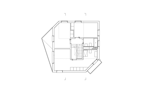 Salins, Schweiz, Wohnungsbau, Wohnhaus, EInfamilienhaus, graue Kiste, Berge,  Alpen, Sion, Salins VS, Holzhausen Zweifel Architekten, Michael Blaser, Wallis, Single family house, Beton, Holz, offener Raum,