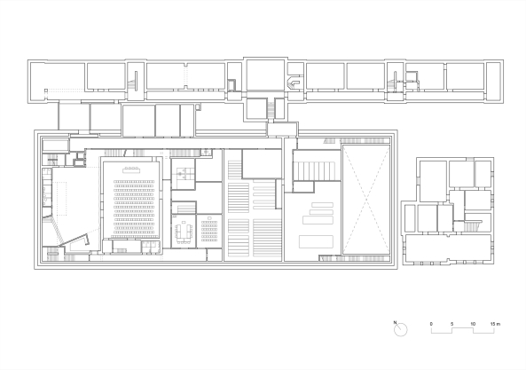 Muse d'ethnographie (MEG), Schweiz, Genf, Geneva, Geneve, Ethnographisches Museum, Ethnographie, Ethnografie, unterirdsich, Graber Pulver, Zrich, Switzerland, Beton, Galerie, Ausstellungshaus, exotisch, Fassade, Origami,