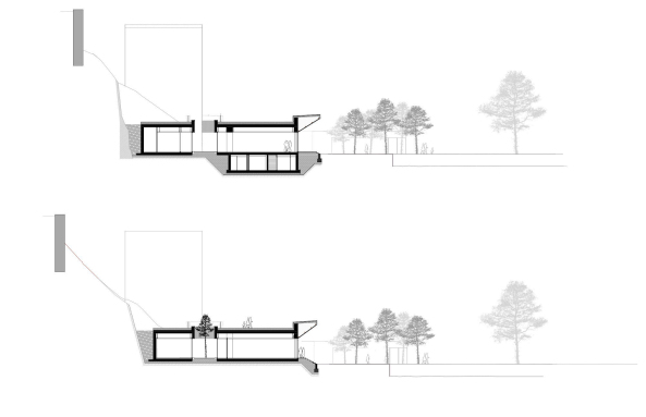 Insel Mainau, Comturey, Hein Architekten, Comturey Turm, Gastronomie, Hafen, Insel, island, port, Holzbau, Holz, wood, Caf, Restaurant, Kiosk, Barrierefreiheit, Park, Dachgarten, Fassade, facade, rooftop garden, Holzkonstruktion, Magnesit-Estrich, Weitanne