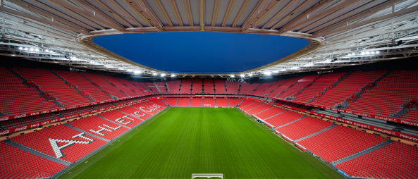 San-Mames-Stadion, Bilbao, ACXT, Athletic Club de Bilbao, Fuball, soccer, stadium, sports facility, Spain, BauNetz, uncube
