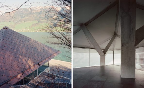 Christian Scheidegger, Haus mit Y-Sttzen am Sarnersee