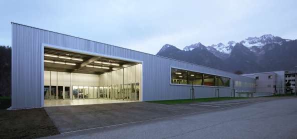 Landesberufsschule Bludenz, Vorarlberg, sterreich, Austria, Bernardo Bader Architekten (Dornbirn), ao-architekten (Innsbruck), BauNetz, uncube