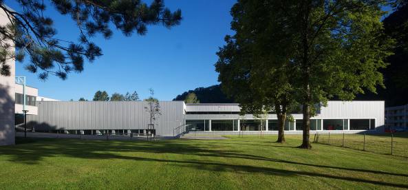 Landesberufsschule Bludenz, Vorarlberg, sterreich, Austria, Bernardo Bader Architekten (Dornbirn), ao-architekten (Innsbruck), BauNetz, uncube