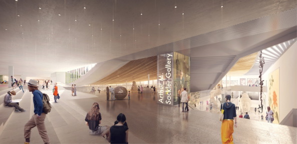 BIG, Washington D.C., Museum, Smithonian, Museum, Mall, Kunst, unterirdisch, Museumslandschaft, Amerika, Amercia, USA, Kunst, Kultur, Sackler, Galerie, Museumsinsel, Jefferson Drive, National Mall, Castle, Burg, National Museum of African Art