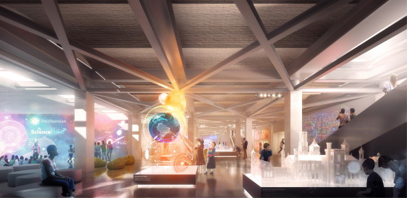 BIG, Washington D.C., Museum, Smithonian, Museum, Mall, Kunst, unterirdisch, Museumslandschaft, Amerika, Amercia, USA, Kunst, Kultur, Sackler, Galerie, Museumsinsel, Jefferson Drive, National Mall, Castle, Burg, National Museum of African Art