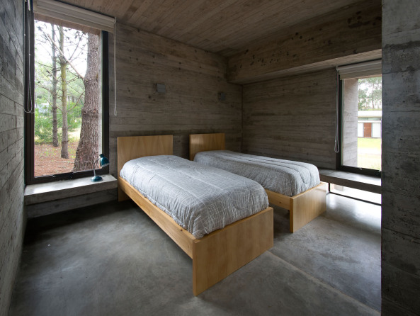 Valeria del Mar, Argentinien, Wohnhaus, Wohnen, housing, Buenos Aires, concrete, Beton, Stahlbeton, Glas, glass