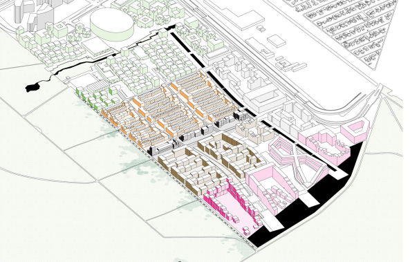 Stdtebau, Dnemark, Kopenhagen, restad, Neubaugebiet, Newtown, Stadterweiterung, Masterplan, Blcke, Straen, Pltze, Universitt, Wissenstandort, Wissenschaft, Wohnstadt, gemischt, Mischung, Transform, Sleth, Bascon, Marianne Levinsen Landskab Aps, Entasis, Holscher norberg Arkitekter, Nord Arkitekter Aps, Jordi Henrich, Jaume Artigues