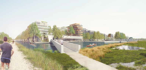 Stdtebau, Dnemark, Kopenhagen, restad, Neubaugebiet, Newtown, Stadterweiterung, Masterplan, Blcke, Straen, Pltze, Universitt, Wissenstandort, Wissenschaft, Wohnstadt, gemischt, Mischung, Transform, Sleth, Bascon, Marianne Levinsen Landskab Aps, Entasis, Holscher norberg Arkitekter, Nord Arkitekter Aps, Jordi Henrich, Jaume Artigues