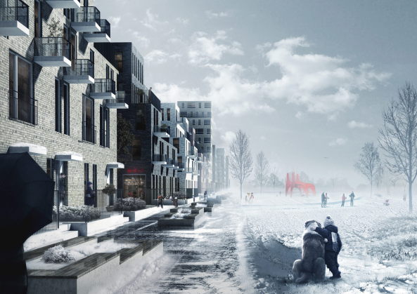 Stdtebau, Dnemark, Kopenhagen, restad, Neubaugebiet, Newtown, Stadterweiterung, Masterplan, Blcke, Straen, Pltze, Universitt, Wissenstandort, Wissenschaft, Wohnstadt, gemischt, Mischung, Transform, Sleth, Bascon, Marianne Levinsen Landskab Aps, Entasis, Holscher norberg Arkitekter, Nord Arkitekter Aps, Jordi Henrich, Jaume Artigues