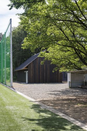 Japan, Tokio, Tokyo, Holz, wood, Fachwerk, Sporthallen, timber-framed, timber, Holzkonstruktion, Dach, roof, Sport, Glas, Beton, Satteldach, Universit�t, university