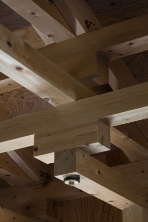 Japan, Tokio, Tokyo, Holz, wood, Fachwerk, Sporthallen, timber-framed, timber, Holzkonstruktion, Dach, roof, Sport, Glas, Beton, Satteldach, Universit�t, university