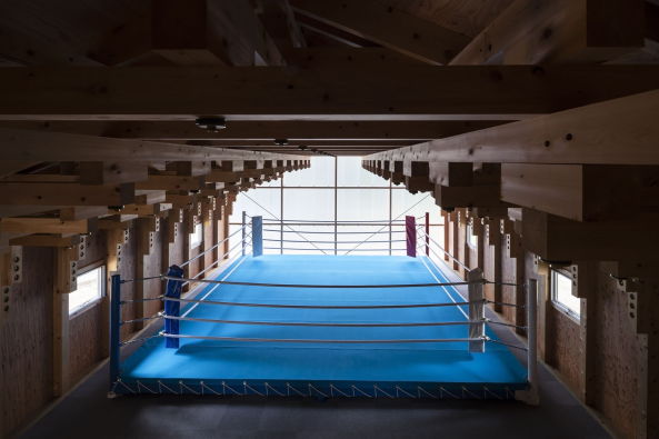 Japan, Tokio, Tokyo, Holz, wood, Fachwerk, Sporthallen, timber-framed, timber, Holzkonstruktion, Dach, roof, Sport, Glas, Beton, Satteldach, Universit�t, university