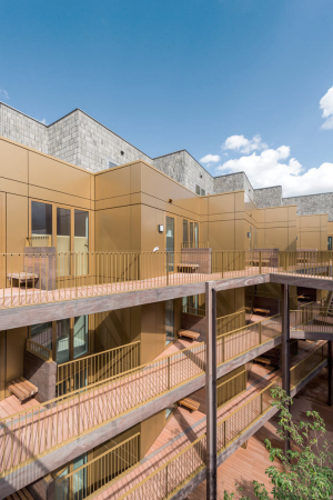 Utrecht, Bahnhof, Central Station, Mawerk, Beton, Glas, Wohungsbau, Niederlande, Balkone, Treppen, Fassade, Ziegel, Stein, Kop van Lombok, Moschee, Mosque, Religion, Bouwfonds Ontwikkeling, Regio Midden, Amersfoort, Architectenbureau Marlies Rohmer, Floris Hund, Ronald Hageman, Kirsten Gabrils, Jan van Erven Dorens, Martin Koster, Boris Briels, Thea van den Heuvel, DAPh, Mietwohnung, zur Miete, renting, building, architecture,