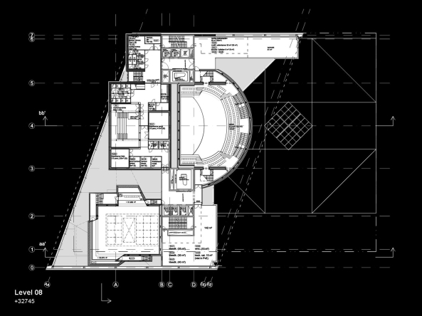Pandora, Muziekpaleis, Utrecht, NL Architects, architectuurstudio HH, Patrick Fransen, Herman Hertzberger, aTA, Jo Coenen, Crossoverzaal, Tivoli Vredenburg, Musik, Jazz, Club, Hochhaus, Veranstaltungssaal, Party, Veranstaltungsgebude, Dancing, Limbok, Kop van Limbok, Pieter Bannenberg, Walter van Dijk, Kamiel Klaasse, Florent Le Corre