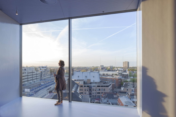 Pandora, Muziekpaleis, Utrecht, NL Architects, architectuurstudio HH, Patrick Fransen, Herman Hertzberger, aTA, Jo Coenen, Crossoverzaal, Tivoli Vredenburg, Musik, Jazz, Club, Hochhaus, Veranstaltungssaal, Party, Veranstaltungsgeb�ude, Dancing, Limbok, Kop van Limbok, Pieter Bannenberg, Walter van Dijk, Kamiel Klaasse, Florent Le Corre