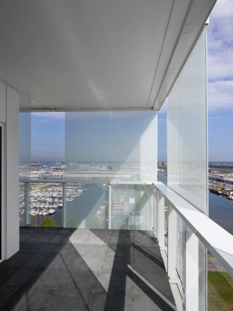 Studio Farris Architects, ELD partnership, Antwerpen, Antwerp, Park Tower, Wohnhochhaus, housing tower, residential high rise building, BauNetz, uncube