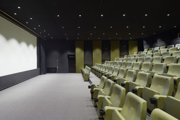 White Arkitekter, Vven, Ume, Schweden, Snhetta, Kulturzentrum, cultural center, Fassade, Snhetta, Mischnutzung, hotel, Konferenzraum, Theater, Museum, Bibliothek, Glas, glass, library, theatre, conference center, facade, Hafen, Kasper Salin Prize, Birke, birch tree