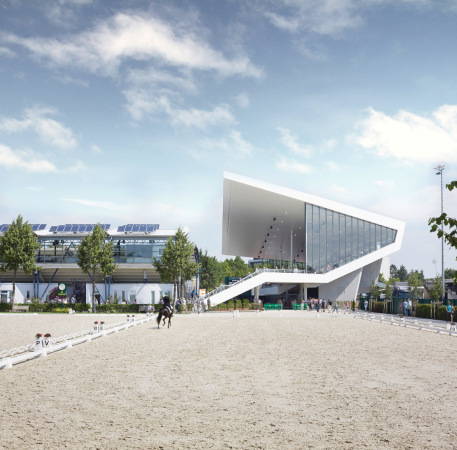 Neue Tribne in Aachen von kadawittfeld