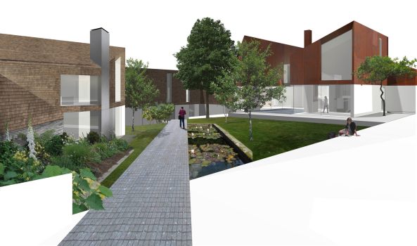 The Oaks, Werner Sobek, Wettbewerb, international competition, Prag, Wettbewerb, internationaler Wettbewerb, Wohnen, Wohnungsbau, high-end residential, Luxuswohnen, Shortlist, Masterplan, Popivicky