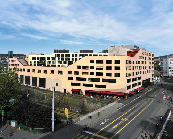 Mller Sigrist Architekten, Zrich, Kalkbreite, Genossenschaft, Wohnungsbau, Tramdepot, streetcar depot, BauNetz, uncube