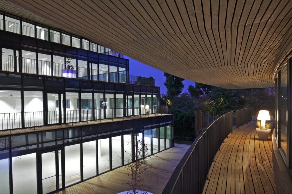 MVRDV, North By North West, Pushed Slab, Brobau, office building, Paris, 13e arrondissement, Bd Kellerman, BauNetz, uncube