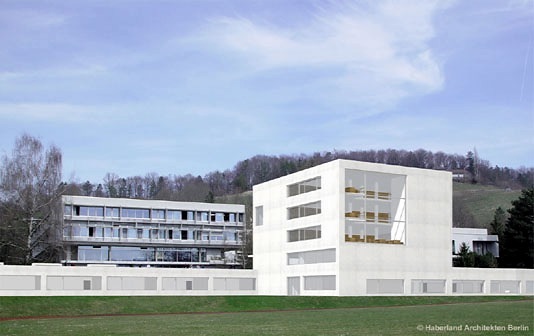 Spatenstich fr Schulerweiterung in Winterthur/Schweiz