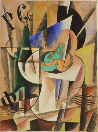 L. Popowa, Abstrakte Komposition, 1921