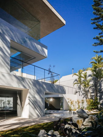 Triptyque, Groenl�ndia, commercial space, Laden, Gesch�ft, Marmor, marble, Garten, concrete, Beton, glass, Glas, Transparenz, transparency, Licht, S�ule, pillar, Fenster, Terrasse, terrace