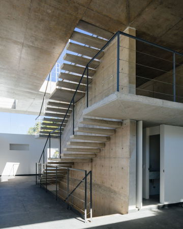 Triptyque, Groenl�ndia, commercial space, Laden, Gesch�ft, Marmor, marble, Garten, concrete, Beton, glass, Glas, Transparenz, transparency, Licht, S�ule, pillar, Fenster, Terrasse, terrace