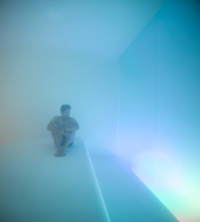 Schwimmbad, Fensterfront, Anbau, Sanierung, Erweiterung, Beton, Paris, Glas, Licht, concrete, glass, window, extension, restruction, swimming pool, Bagneux, Pool, Hallenbad, Frankreich, France