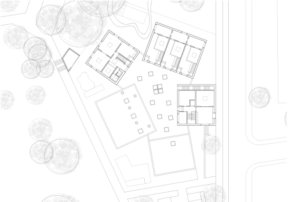 Kindergarten, Kinderhort, Kindertagessttte, Kinderdorf, Holz, Passivhaus, Freising, Mnchen, Deutschland