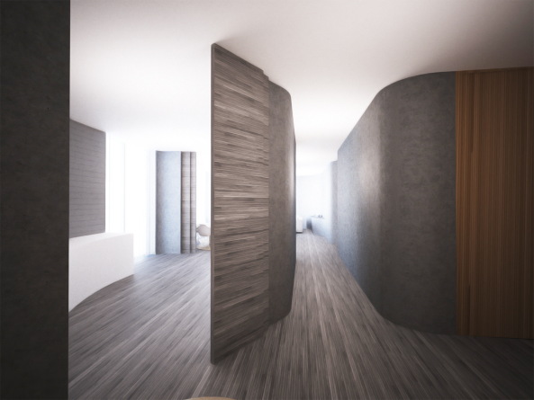 71 Via Boncompagni, MAD, Wohnungsbau, Umbau, Fnfziger, Sechziger, Moderne, Beton, Entkernung, Rom, Neubau,Transformation, Siebziger, Planvorstellung, China, Regal, ENtwurf, Bume, Pflanzen, Begrnte Fassade, Glas