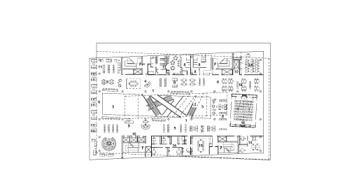 New Halifax Central Library, Schmidt Hammer Lassen, Halifax, Bibliothek, library, Fassade, Glas, glass, Kanada, Canada, Halifax Citadel, Harbour, Box, Treppen, Atrium, Buch, book, Farbe, Brcke, bridge, colour